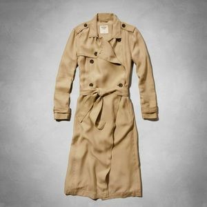ABERCROMBIE & FITCH Lucy Trench Coat